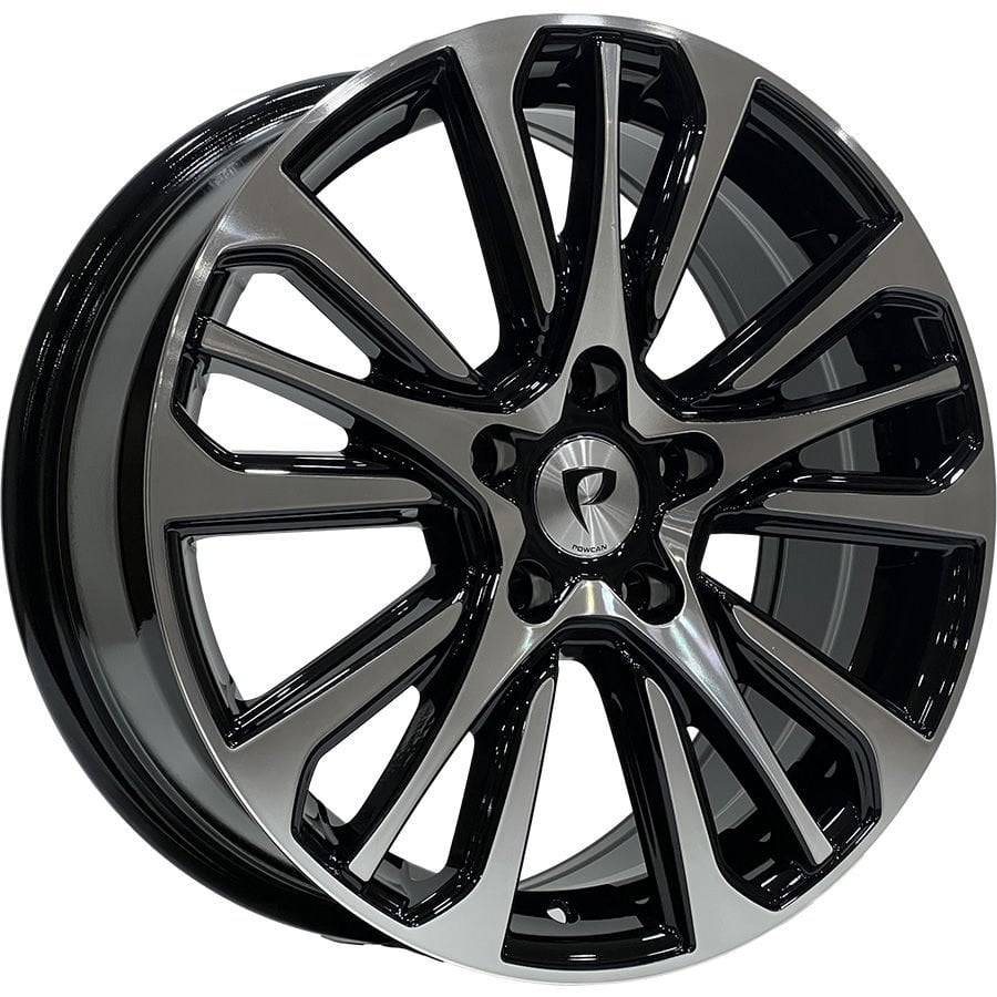 BKY 0057 7X17 5X114.3 ET40 66.1 BLACK MACHINED XL