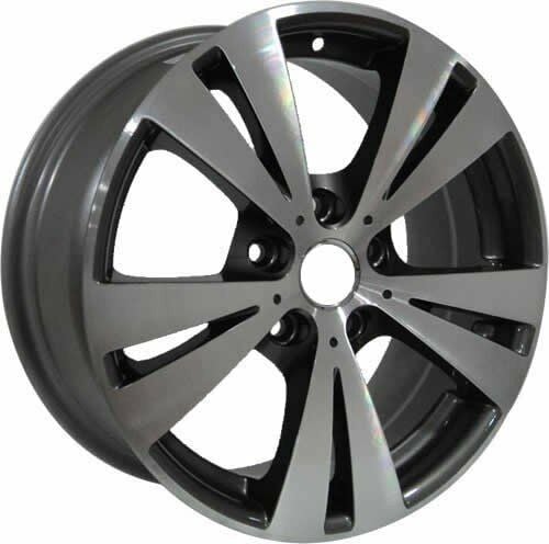Megatim TIM 612 7.0x15inç 5x112 Gun Machined Volkswagen Replika Çelik Jant