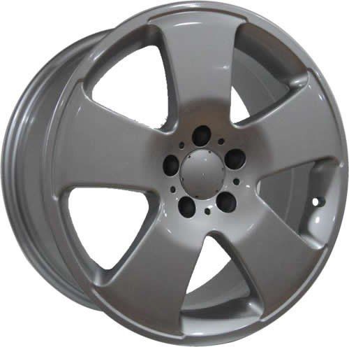 Powcan BK 186 8.5x18inç 5x112 Silver MERCEDES Replika Çelik Jant