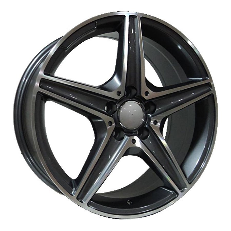 BK 5052 8x18inç 5x112 et45 66.56 GUN Machined Çelik Jant