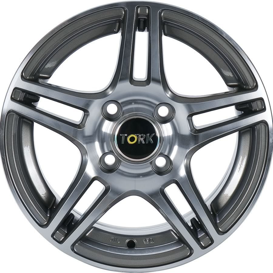 Megatork TORK 3277 6.5x15inç 4x100 et 35 73.1 Gun Machined Çelik Jant