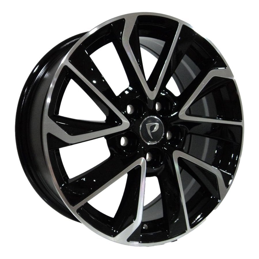 BK 5463 7.5X18İNÇ 5X114.3 ET45 60.1 BLACK MACHINED XL ÇELİK JANT
