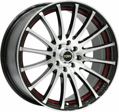 Megatork TORK 367 6x14inç 4x100 BLACK UNDER RED TEK JANT SİPARİŞİ