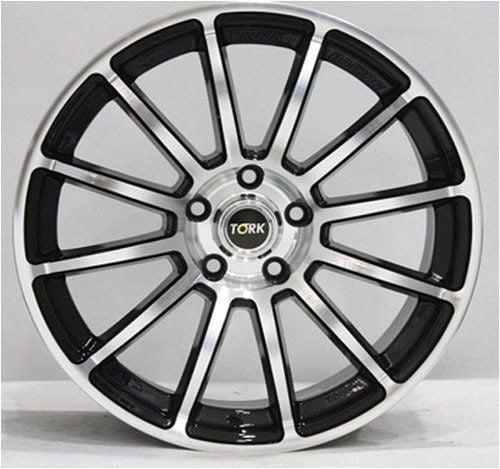 Megatork TORK 536 8.5x18inç 5x114.3 Black Machined Çelik Jant