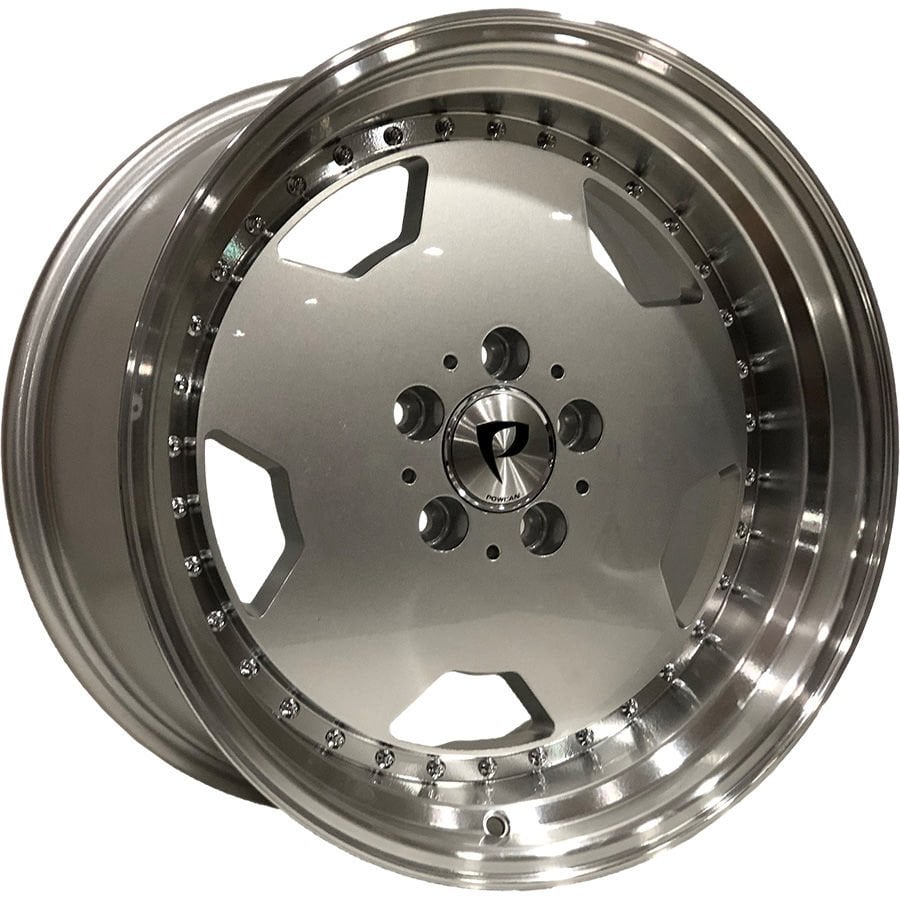 BK 5852 8X18İNÇ 5X112 ET35 66.56 SILVER+LIP MACHINED XL ÇELİK JANT