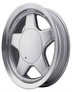 CMS 351/2 6x14inç 4x100 Silver Machined Çelik Jant