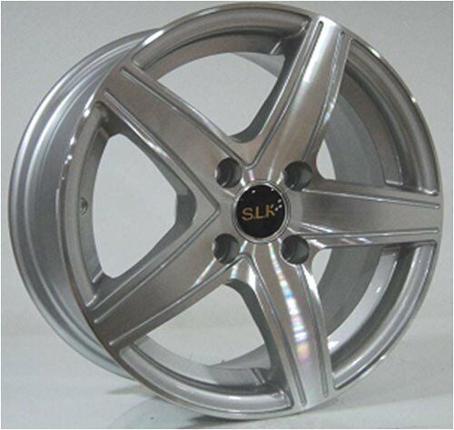 Slk SLK 1105 6.5x15inç 4x108 SILVER MACHINED ÇELİK JANT
