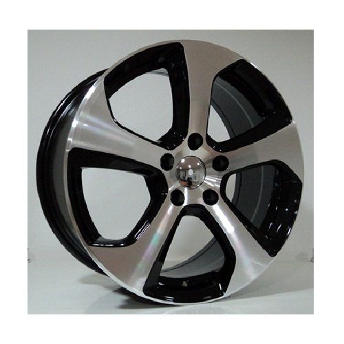 Powcan BK 692 7.5x17inç 5x112 Black Machined Volkswagen Replika Çelik Jant