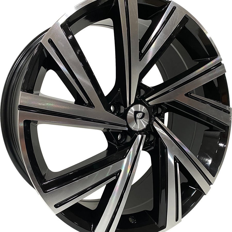 BK 5805 8X18İNÇ 5X112 ET45 57.1 BLACK MACHINED XL ÇELİK JANT