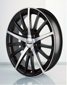 CMS 465 6.5x15inç 5x112 57.1 Black Diamond Çelik Jant