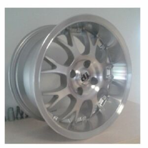 DJ 452 7x14inç 4x100 Silver Diamond Çelik Jant