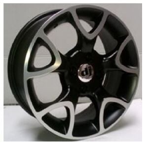 DJ 524 6.5x15inç 5x114.3 Black Diamond Çelik Jant OPC JANTI