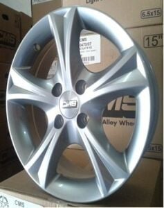 CMS 470 6.5x15inç 5x108 Silver Machined Çelik Jant