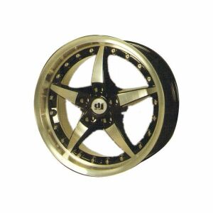 DJ 442 8.5x18inç 5x120 Black Diamond Çelik Jant