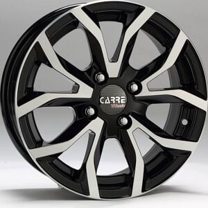Carre 534 6.5x15inç 5x114.3  Black Diamond Çelik Jant