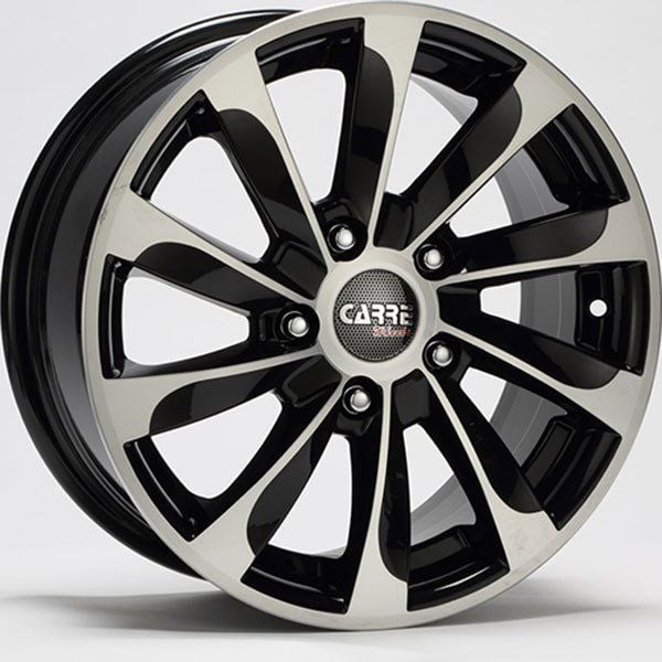 Carre 531 6.5x15inç 4x108 Black Diamond Çelik Jant FORD