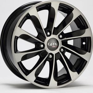 Carre 531 6.5x15inç 4x108 Black Diamond Çelik Jant FORD