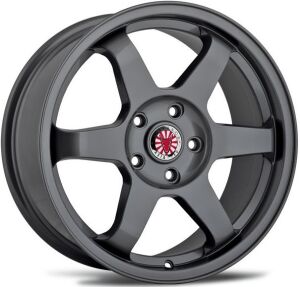 Carre CAR 837 8x18inç 5x100 et45 72.6 Black Machined Çelik Jant