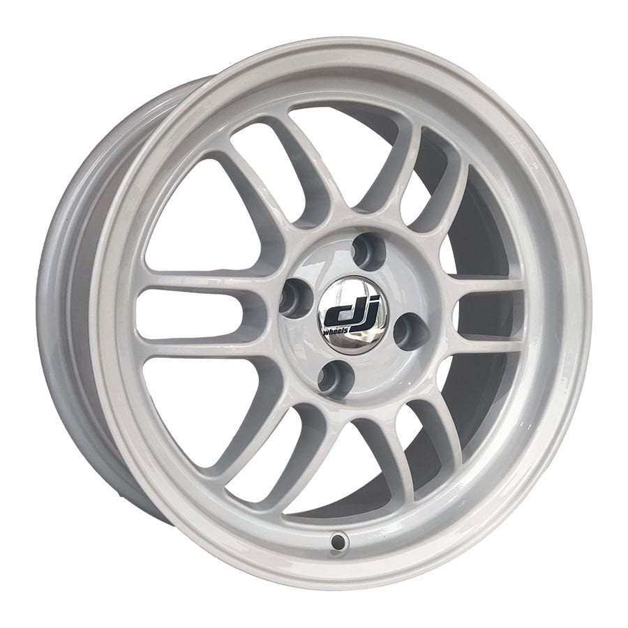DJ 638 6.5x14inç 4x100 ET37 73.1 White Çelik Jant