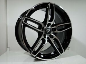 BK 5434 9x18inç 5x112 GUN Machined Çelik Jant 1 TAKIM (4 adet) JANT SİPARİŞİ