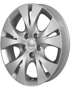 CMS 542 6.5x15inç 4x100 Silver Machined Çelik Jant TEK JANT SİPARİŞİ