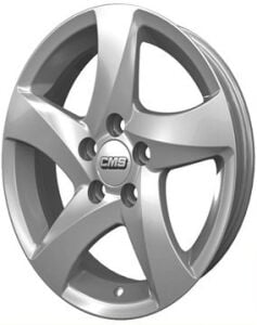 CMS 543 6.5x15inç 4x100 Silver Machined Çelik Jant