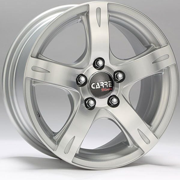 Carre 405 6x14inç 4x100 Silver Diamond Çelik Jant