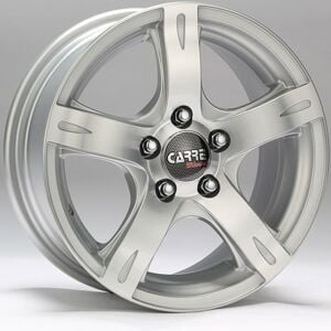 Carre 405 6x14inç 4x100 Silver Diamond Çelik Jant