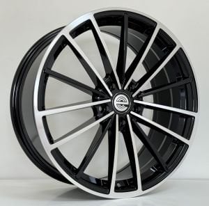 EXP HV0001 8X19İNÇ  5X112 ET45 57.1 BLACK MACHINED XL ÇELİK JANT