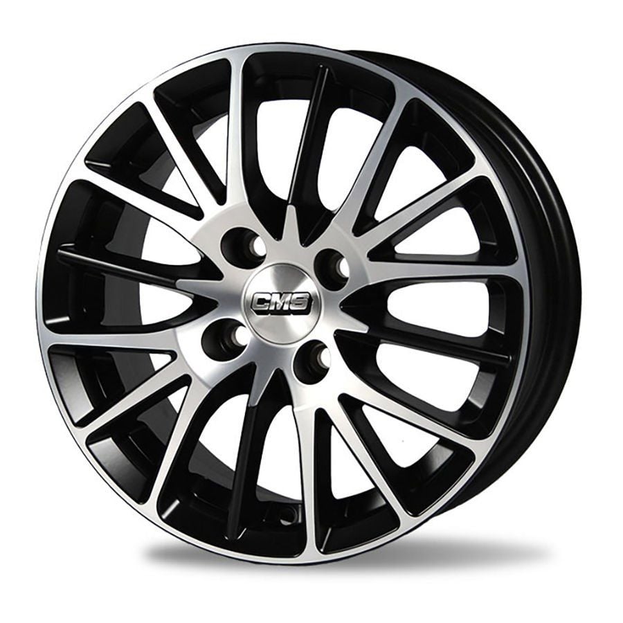 CMS 1010/4 6x14inç 4x108 et35 63.4 Black Diamond Çelik Jant