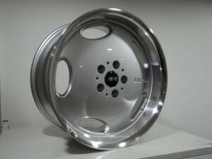 BCH 8250 9.5x18 inç 5x112 et35 66.6 Sılver Machined Çelik Jant