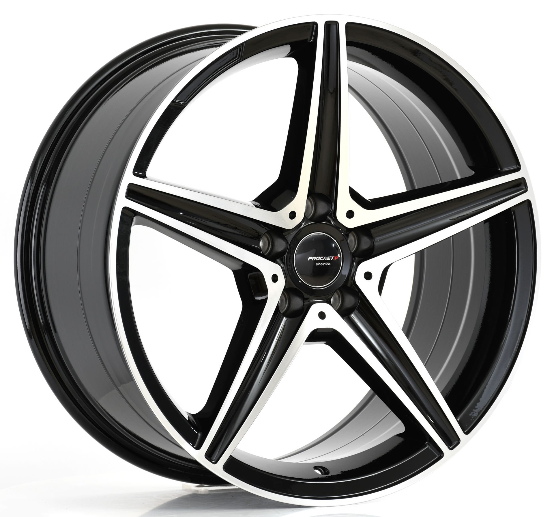 PRO L95261R 9X19İNÇ  5X112 ET40 66.56 BLACK MACHINED XL ÇELİK JANT