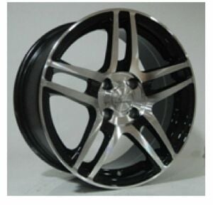 Tailong TL 1286 6.5x15inç 4x100 Black Machined Çelik Jant