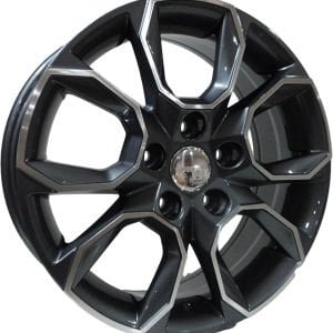 BK 5278 8X18İNÇ  5X112 ET45 57.1 GUN MACHINED XL ÇELİK JANT