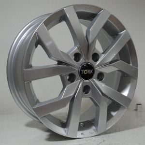 TORK 6320 6x15inç 5x112 et43 57.1 Sılver  REPLİKA Çelik Jant