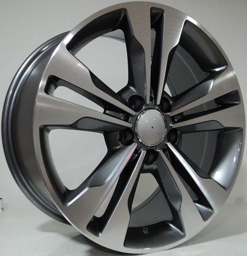 BK 754 8.5x18inç 5x112 et45 66.56 GUN Machined Çelik Jant