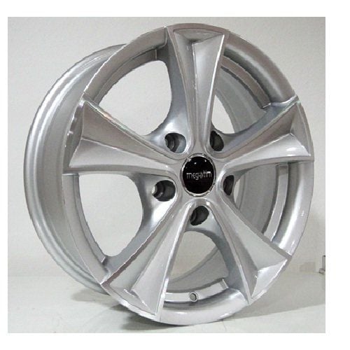 Megatim TIM 498 6.5x15inç 5x114.3 Silver Machined Çelik Jant