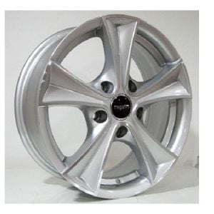 Megatim TIM 498 6.5x15inç 5x108 Silver Machined Çelik Jant