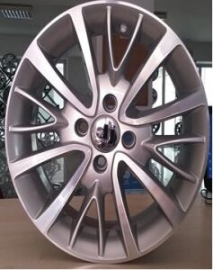 Dj DJ 551 6.5x15inç 4x100 Black + Silver Diamond + MAPP Çelik Jant