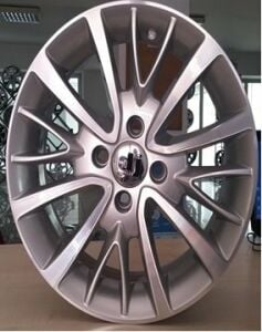 Dj DJ 551 6.5x15inç 4x108 Black + Silver Diamond + MAPP Çelik Jant