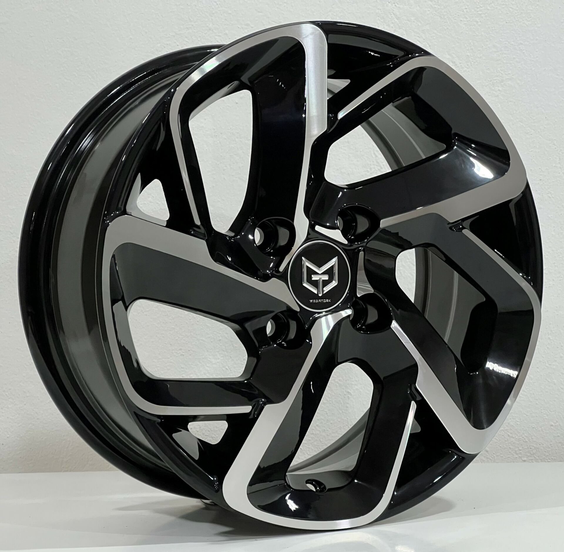 Megatork TORK 6347 6x14inç 4x108 BLACK MACHINED ÇELİK JANT 1 TAKIM (4 adet) JANT SİPARİŞİ