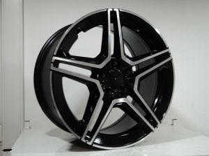 DY 688 8x18inç 5x112 et43 66.6 GUN Machined Çelik Jant
