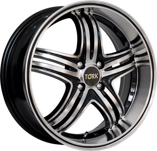 Megatork TORK 288 6x14inç 4x100/108  Black Machined Black Çelik Jant