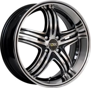 Megatork TORK 288 6x14inç 4x100/108  Black Machined Black Çelik Jant