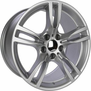 BK 5252 8.5X19 inç 5X112 ET33 66.56 SILVER MACHINED XL ÇELİK JANT 1 TAKIM (4 adet) JANT SİPARİŞİ