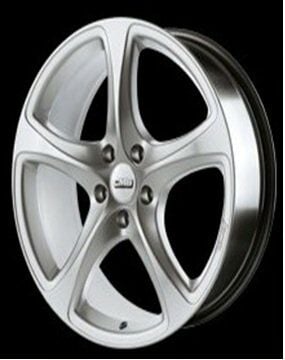 CMS 758 6.5x15inç 5x100 Sılver Machined Çelik Jant