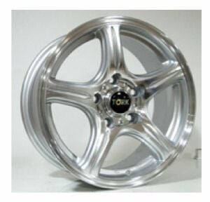 Megatork TORK 3157 6.5x15inç 4x100 Silver Machined Çelik Jant