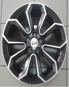 CMS 795 8x18inç 5x112 Black Machined Çelik Jant