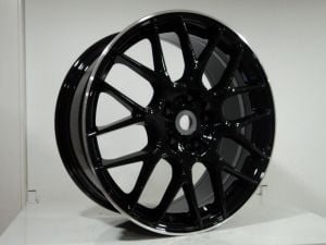 DJ 574 8x18inç 5x114.3 et40 70.4 BLACK Machined Çelik Jant