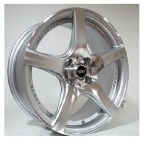 Megatork TORK 3718 6.5x15inç 4x100 Silver Machined Çelik Jant